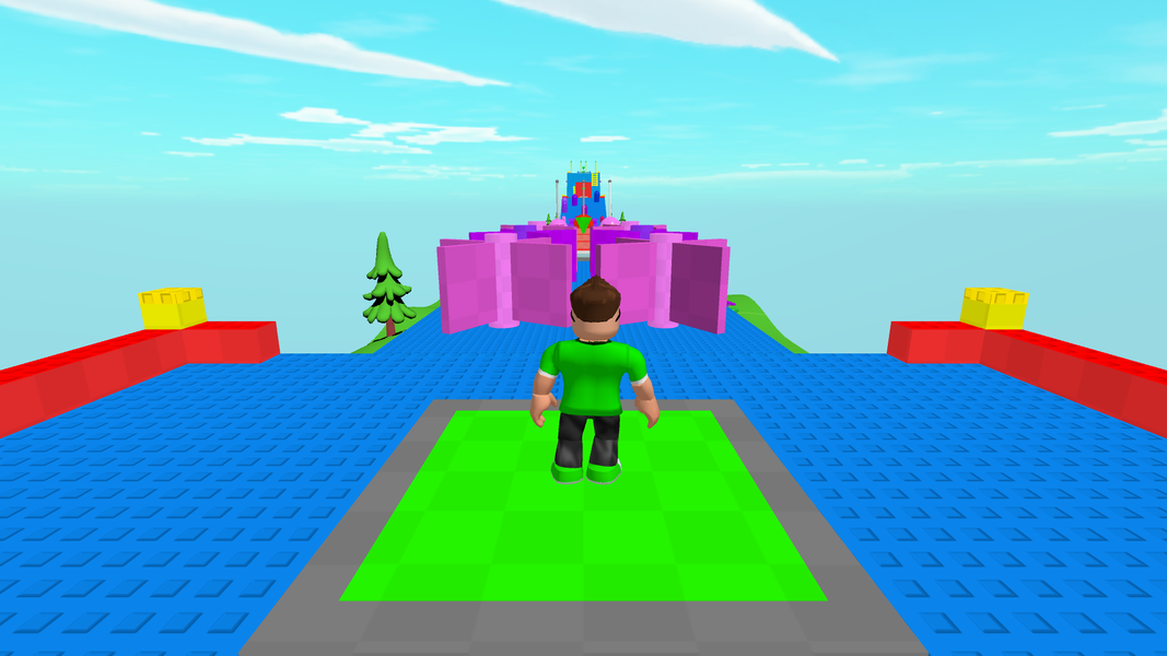 Obby's World Easy Parkour - عکس بازی موبایلی اندروید