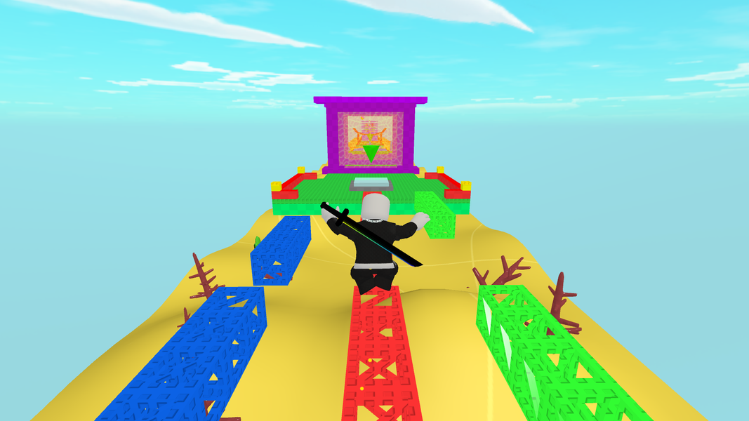 Obby's World Easy Parkour - عکس بازی موبایلی اندروید