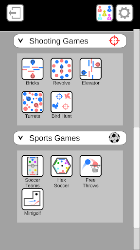 Game Collection: 1-6 Player Minigames - Gameplay image of android game