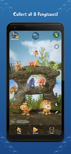 Fungisaurs ARise - Image screenshot of android app