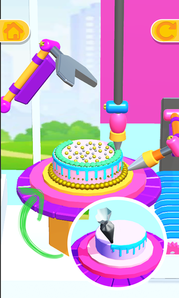 Perfect Cake Factory! Robotic - Gameplay image of android game