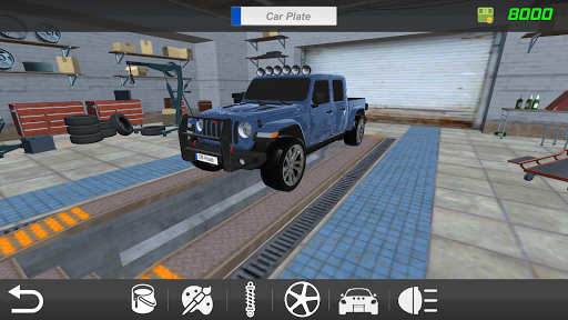 OffRoad Jeep 4x4 Car&Suv Simulator 2021 - Gameplay image of android game