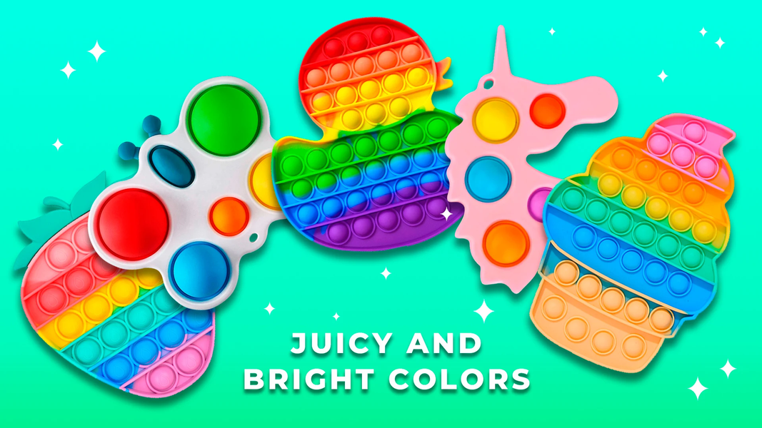 Pop It Toys AntiStress - Gameplay image of android game