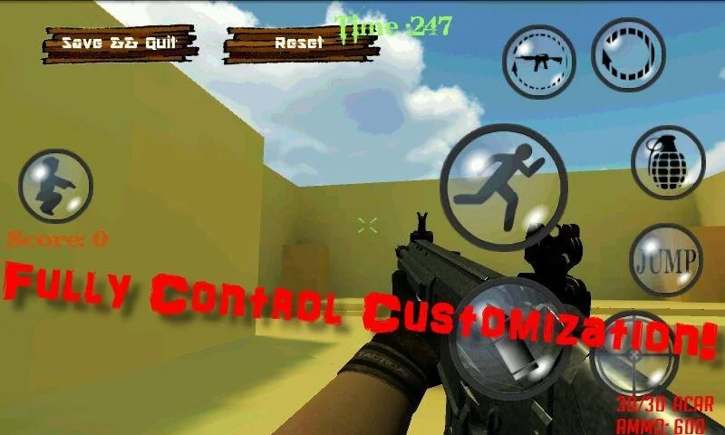 Local Warfare Portable - Gameplay image of android game