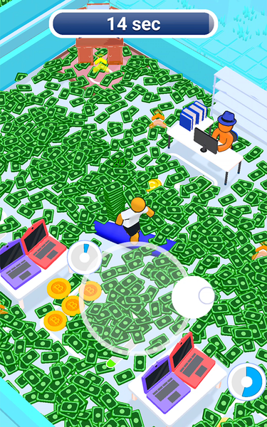 Cryptocurrency Master 3D - Gameplay image of android game