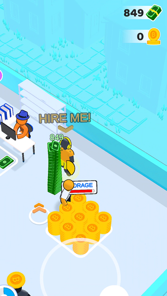 Cryptocurrency Master 3D - Gameplay image of android game