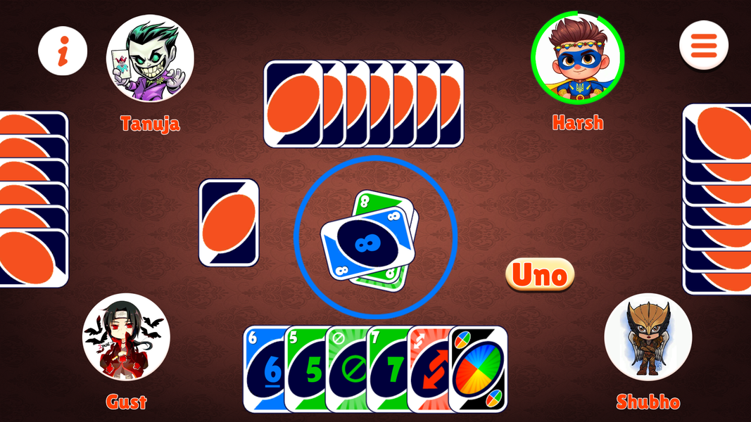 UNO Offline™ - Gameplay image of android game