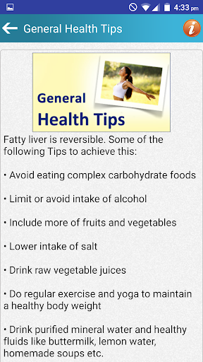 Fatty Liver Diet Healthy Foods - Image screenshot of android app