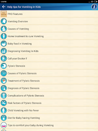 Kids Health and Diet Help - Image screenshot of android app