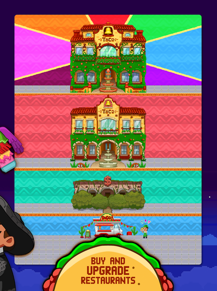 Mucho Taco - Idle tycoon - عکس بازی موبایلی اندروید