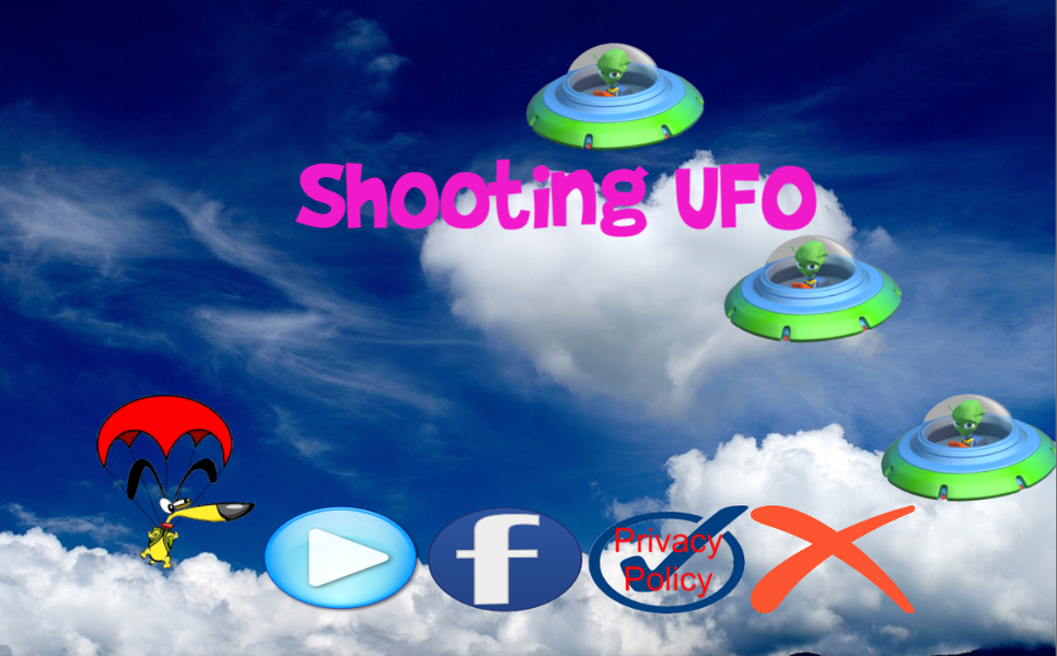 Shooting UFO - عکس بازی موبایلی اندروید