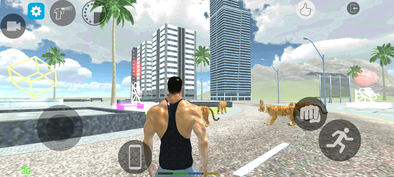 Indian Bikes & Cars Driving 3D - Gameplay image of android game