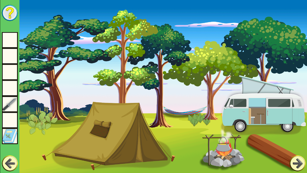 Camp Cooking Mystery Game - Image screenshot of android app