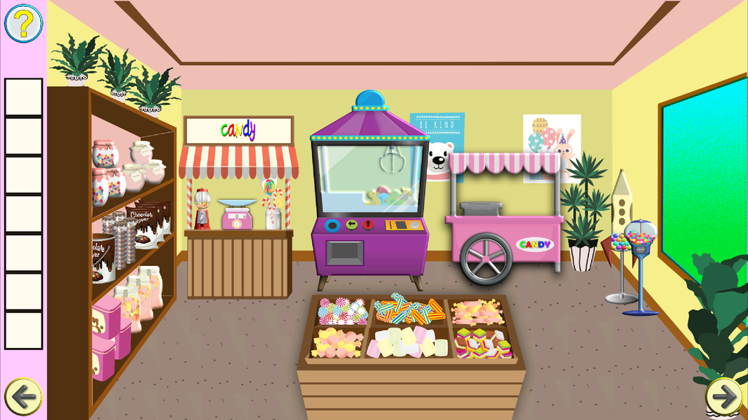 Escape the Candy Store. - Gameplay image of android game