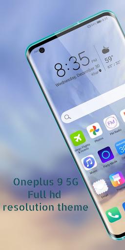 Theme for Oneplus 9 5G - عکس برنامه موبایلی اندروید