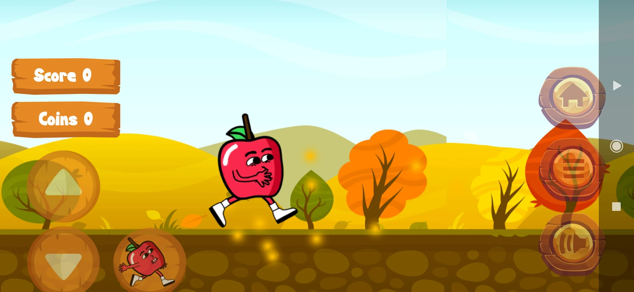 Apple and Onion adventures - Gameplay image of android game