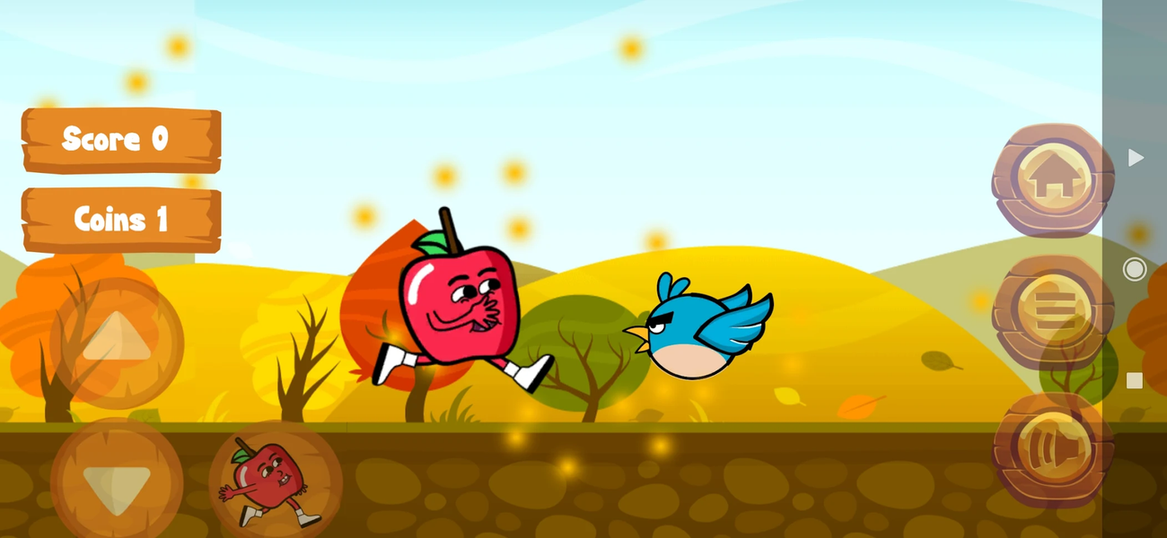 Apple and Onion adventures - Gameplay image of android game