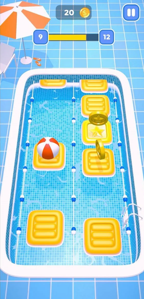 Pool Jump - Gameplay image of android game