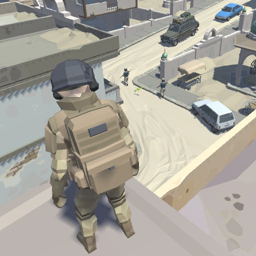 Dude Crime Theft Military: Ope - Gameplay image of android game