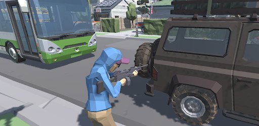 Dude Wars: Open World Sandbox - Gameplay image of android game