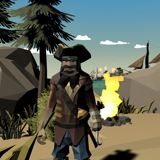 Pirates Sea Island: Open World - Gameplay image of android game