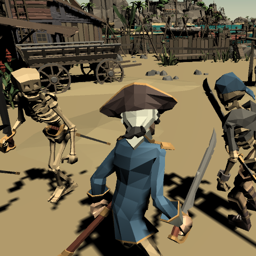 Pirates Sea Island: Open World - Gameplay image of android game