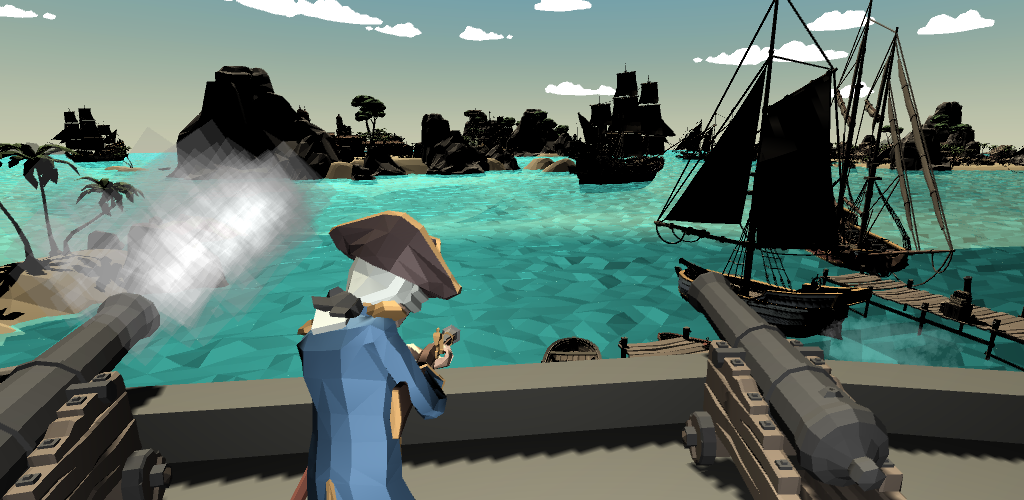 Pirates Sea Island: Open World - Gameplay image of android game