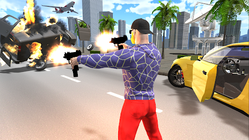 Auto Theft Sim Crime - Gameplay image of android game