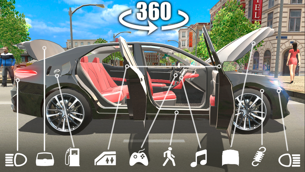 Car Simulator Japan - Gameplay image of android game