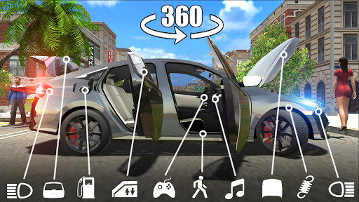 Car Simulator Civic - عکس بازی موبایلی اندروید