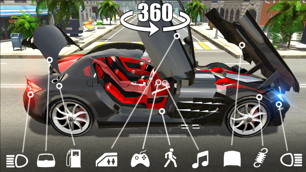 Car Simulator McL - Gameplay image of android game