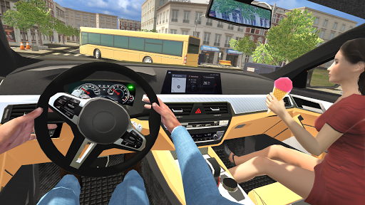 Car Simulator M5 - Gameplay image of android game