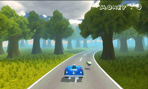 Real Cartoon Racing - Gameplay image of android game