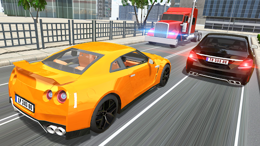 City Car Driving Racing Game - Gameplay image of android game