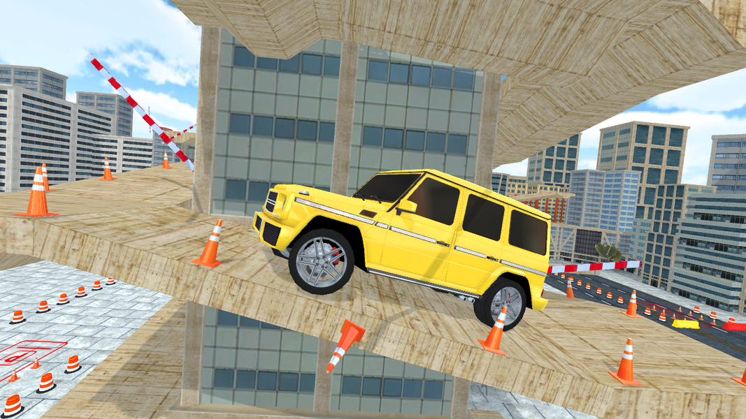 Offroad Climb Parking - Gameplay image of android game