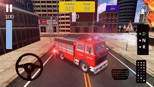Firefighter - Simulator 3D - Gameplay image of android game