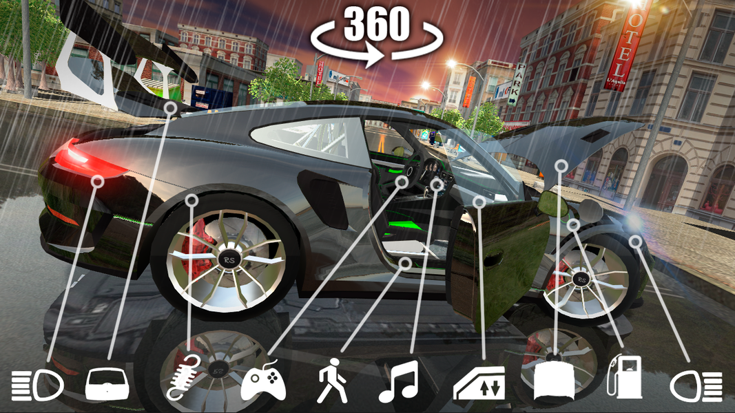 GT Car Simulator - Gameplay image of android game