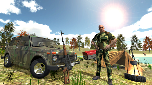 Hunting Simulator 4x4 - Gameplay image of android game