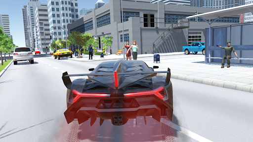Car Simulator SportBull - Gameplay image of android game