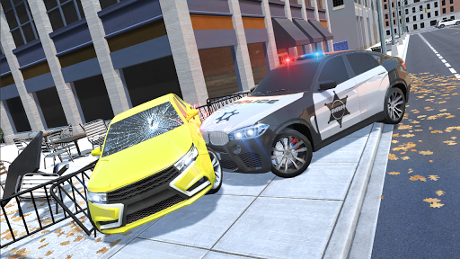 Luxury Police Car - Gameplay image of android game