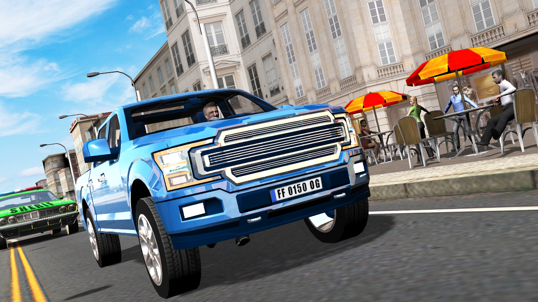 Offroad Pickup Truck F - Gameplay image of android game