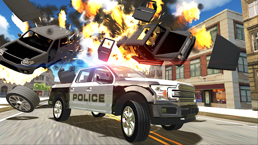 Police vs Gangsters 4x4 Offroa - Image screenshot of android app
