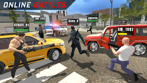 Police vs Gangsters 4x4 Offroa - Image screenshot of android app