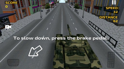 Racing in Flow - Tank - Gameplay image of android game