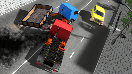 Racing in Flow - Trucks - Gameplay image of android game