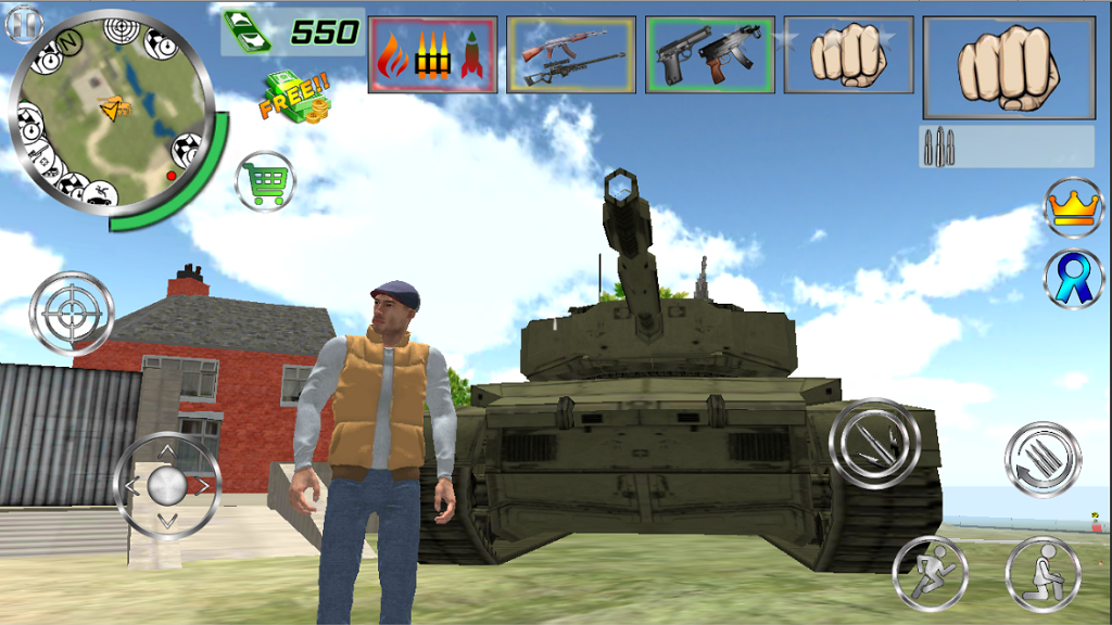 Real Gangster Simulator Grand - عکس بازی موبایلی اندروید