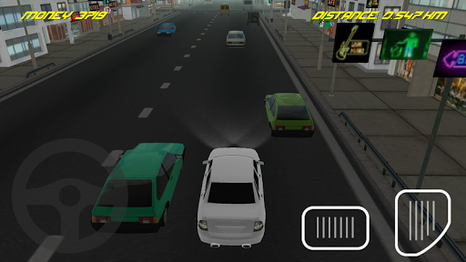 Real TAZ Traffic - Gameplay image of android game