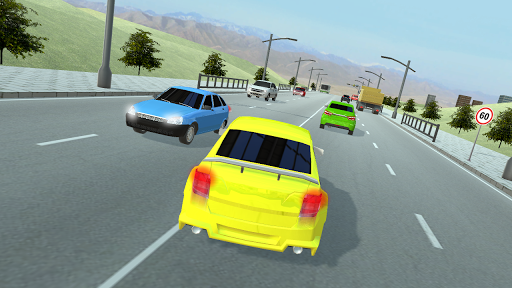 Race Granta in City - Gameplay image of android game