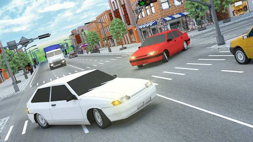 Russian Cars: 13, 14 and 15 - Gameplay image of android game