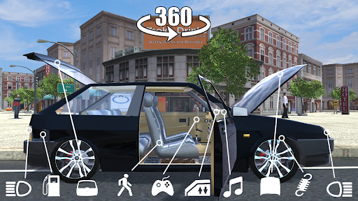 Russian Cars: 8 in City - Gameplay image of android game